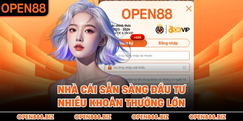 Nhà cái sẵn sàng đầu tư nhiều khoản thưởng lớn